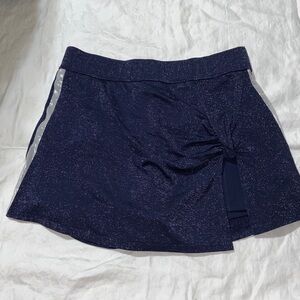 Like new Lucky in Love metallic glittery slit Tennis Skort
